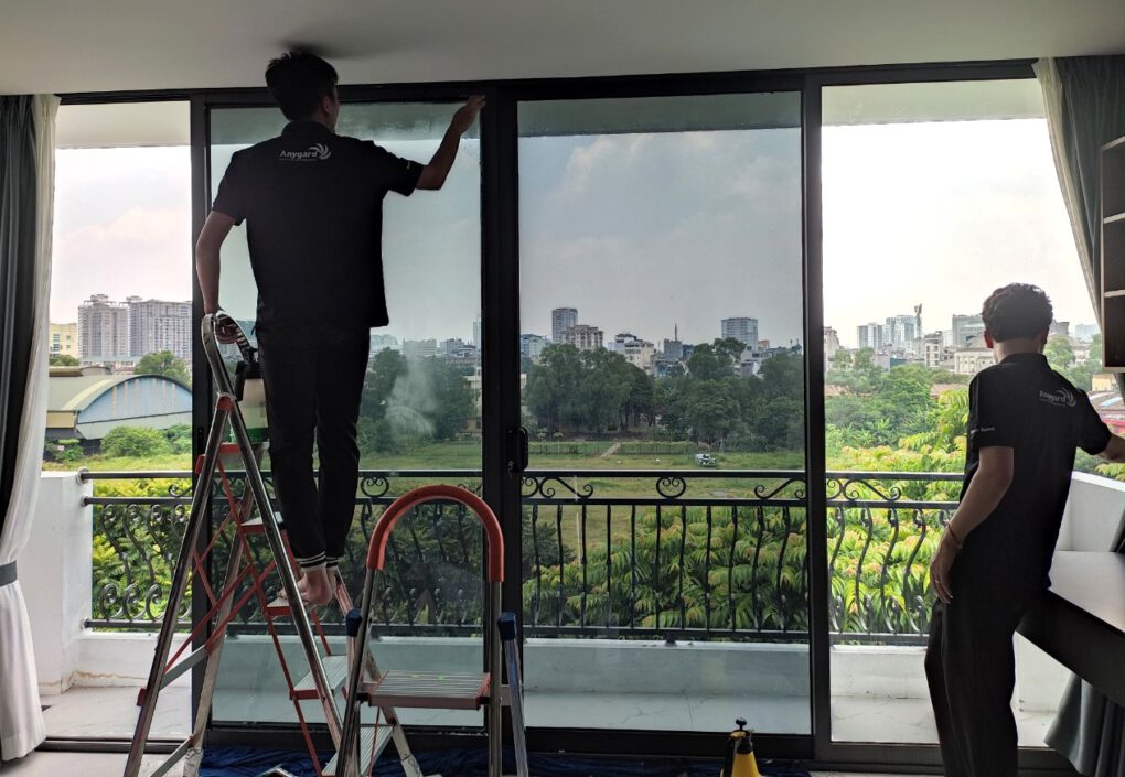 Dán kính chống nóng chung cư, Phim cách nhiệt cho Chung cư, Căn hộ