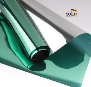 Solux SR Green 15 - Phim phản quang màu xanh lá nhìn 1 chiều 5 Solux SR Green 15