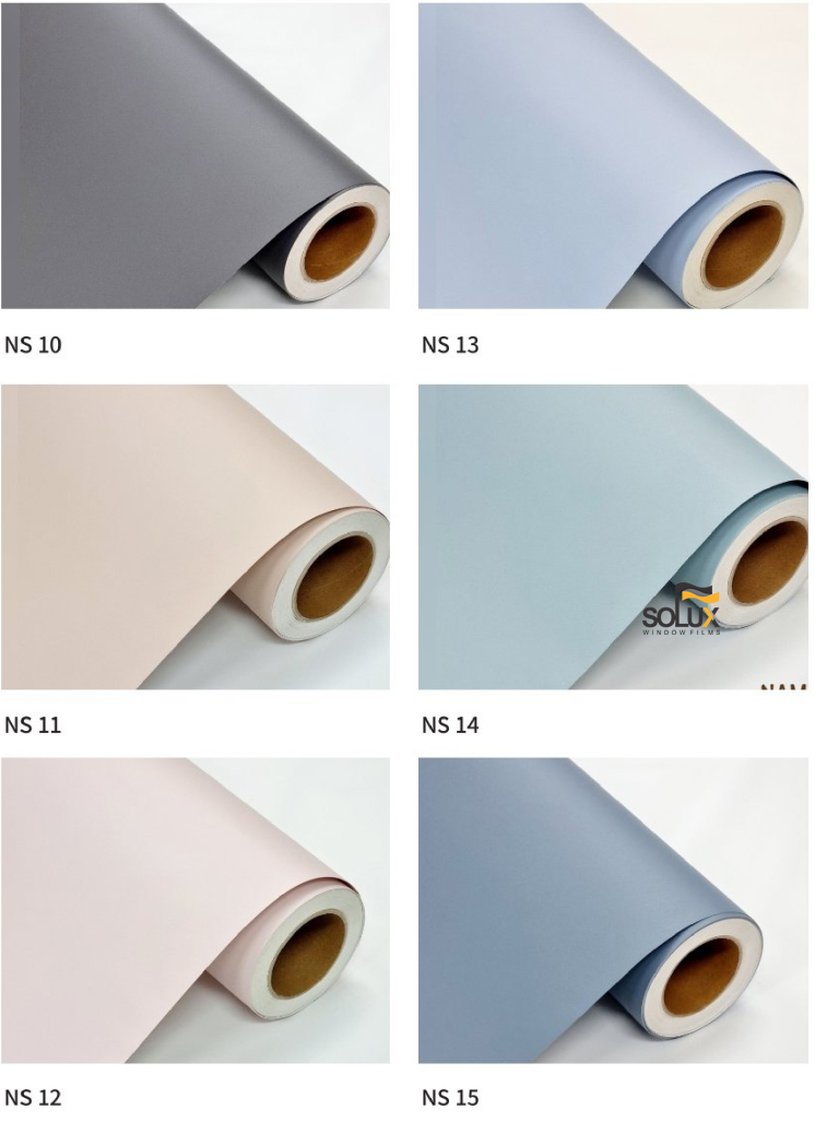 Phim phủ màu nội thất Solux NS10, NS11, NS12, NS13, NS14, NS15