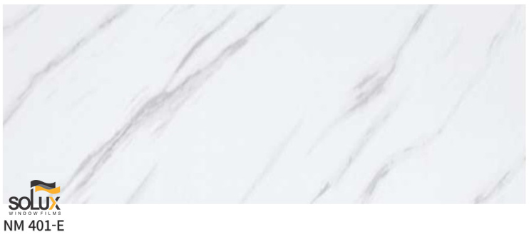 Solux NM 401 - Phim nội thất họa tiết vân đá tự nhiên màu trắng ngà 4 Solux NM 401 - E