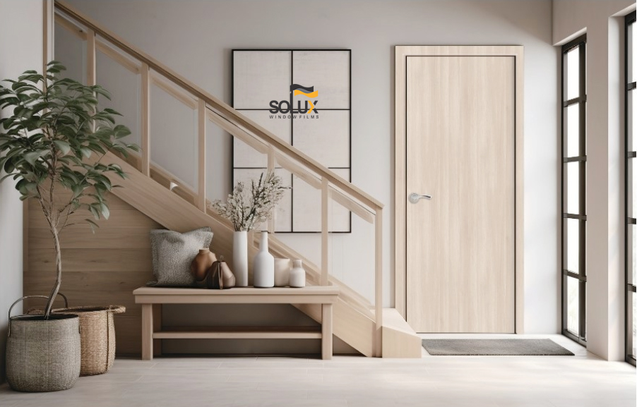 Solux NRW 303- Film nội thất hoa văn vân gỗ tự nhiên mẫu 303 4 Thi công nội thất hiệu ứng vân gỗ Solux NRW 303
