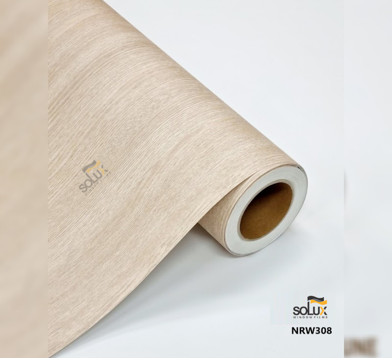 Solux NRW 308 – Film nội thất vân gỗ tự nhiên mặt sần mẫu 308