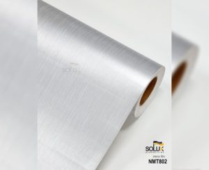 Solux NMT 802 - Film nội thất vân xước kim loại màu ánh bạc 2 Solux NMT 802