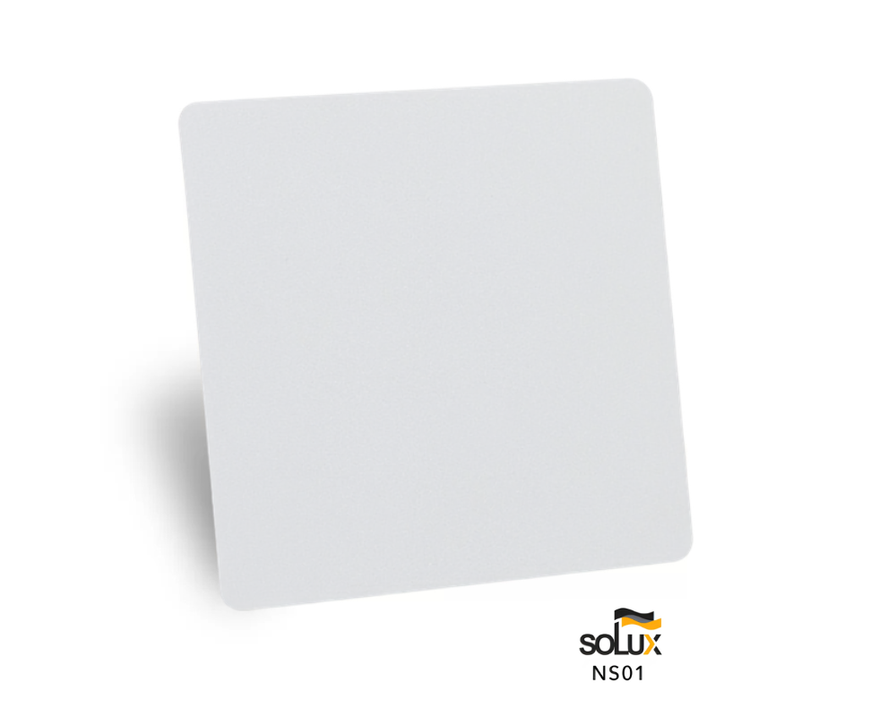 Solux NS 01 – Film dán nội thất màu trắng, sần nhẹ