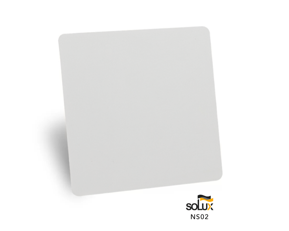 Solux NS 02 – Film dán nội thất màu trắng đục vân mặt sần nhẹ