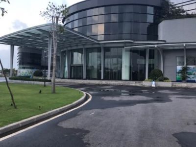 Thi công phim cách nhiệt mái sảnh và tòa nhà điều hành nhà máy Thaco Trường Hải